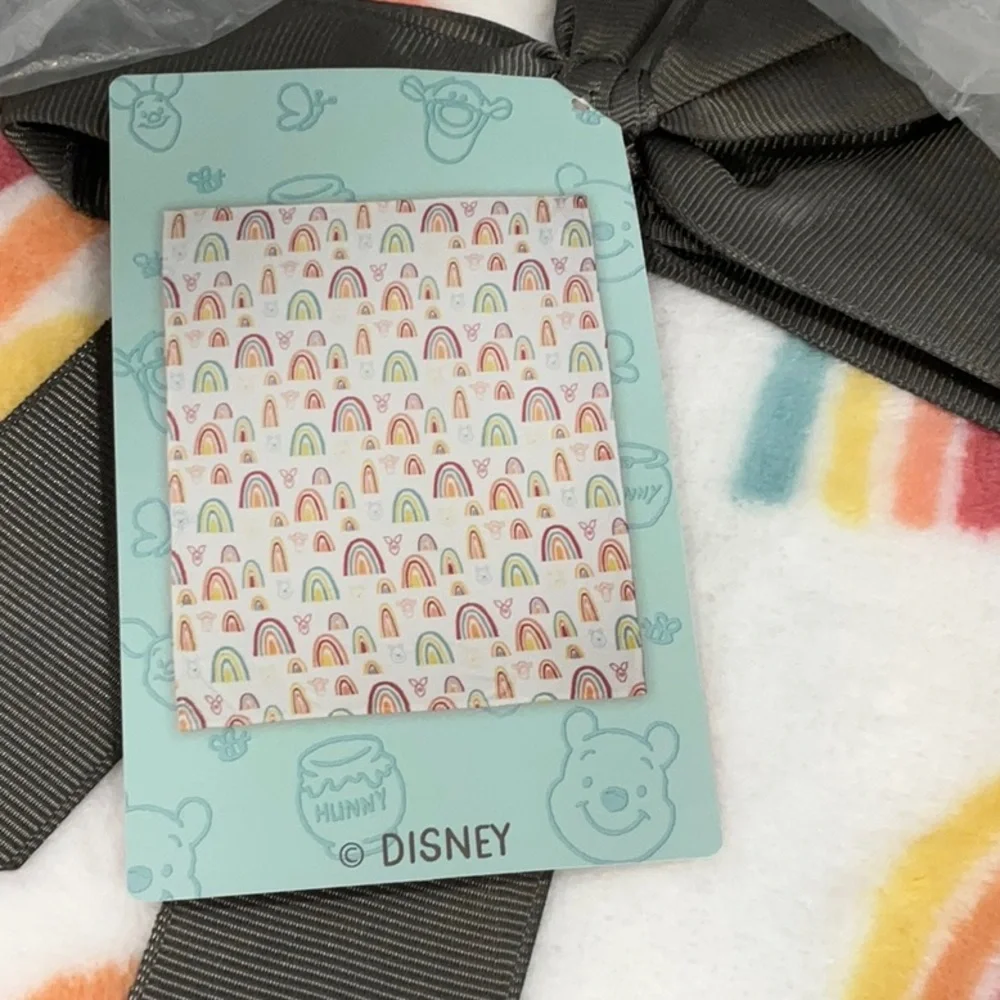 Disney Parks Winnie The Pooh and Piglet Be Kind Throw Blanket NEW WITH TAGS!
